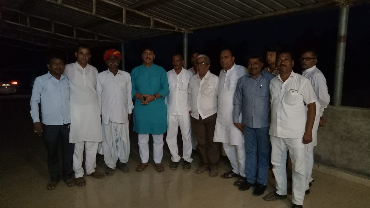 Gopalsinh Solanki at Kamboi village initiative